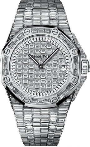67543BC.ZZ.9185BC.01 Fake Audemars Piguet Ladies Royal Oak Offshore Quartz 37 mm watch